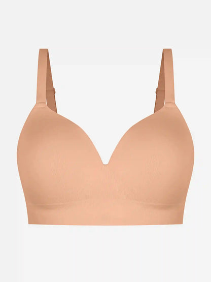 Wireless Push-Up Seamless Comfort Full Coverage Bra