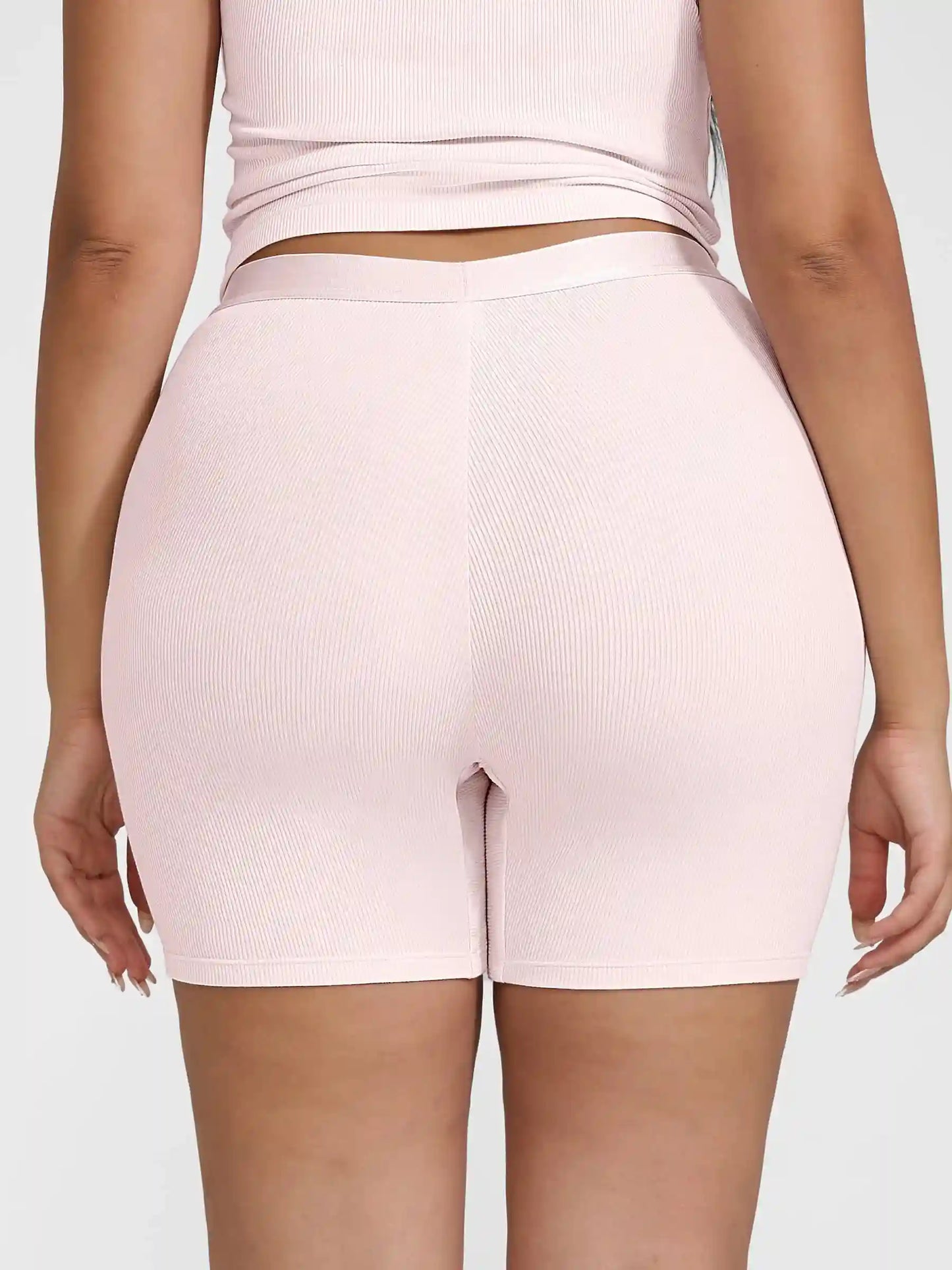 Ribbed Soft Cotton Boxer Short