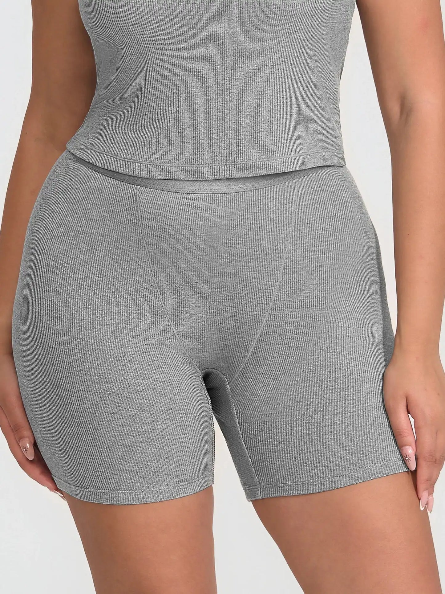 Ribbed Soft Cotton Boxer Short