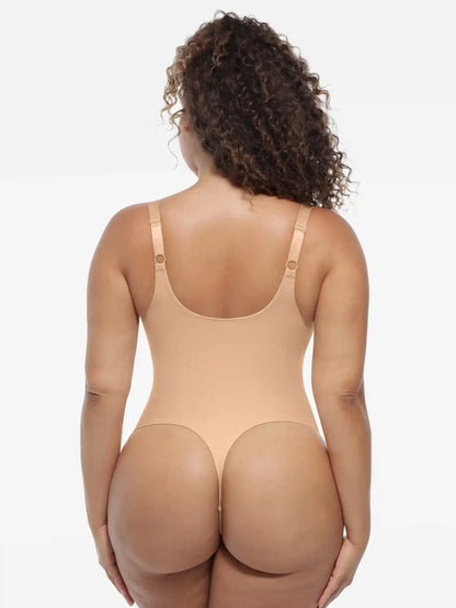 Deep V-Neck Sculpt Bodysuit