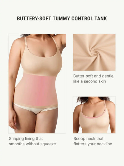 Smoothing Scoop-Neck Top