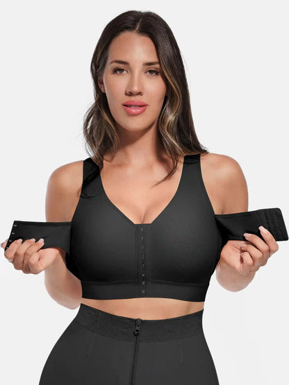 Wireless Front Closure Full Coverage Bra
