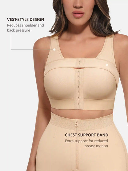 Wireless Front Closure Full Coverage Bra
