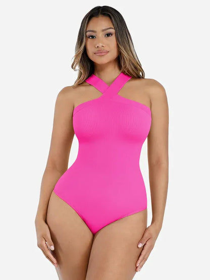 Seamless Crossback Sculpt Bodysuit