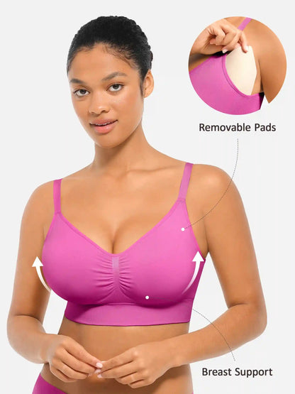 Seamless Built-in Cups Everyday Bra