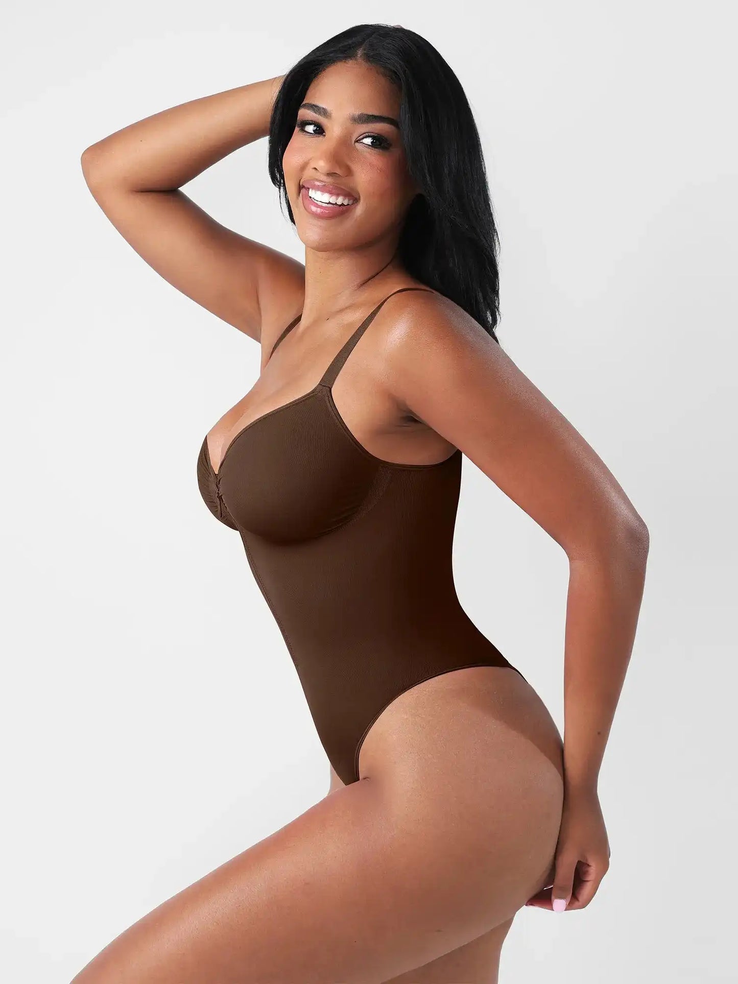 Seamless Tummy Control Zipper Bodysuit