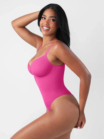 Seamless Tummy Control Zipper Bodysuit