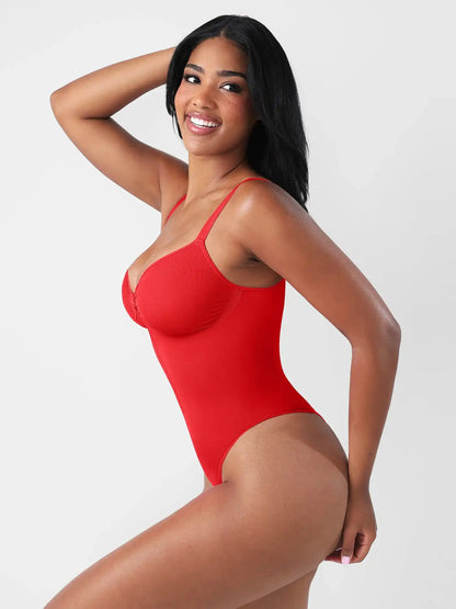 Seamless Tummy Control Zipper Bodysuit