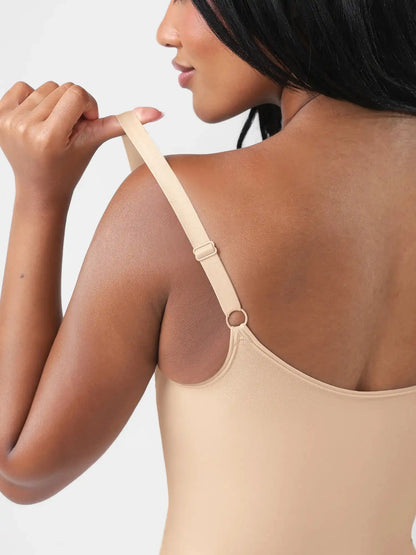 Seamless Tummy Control Zipper Bodysuit