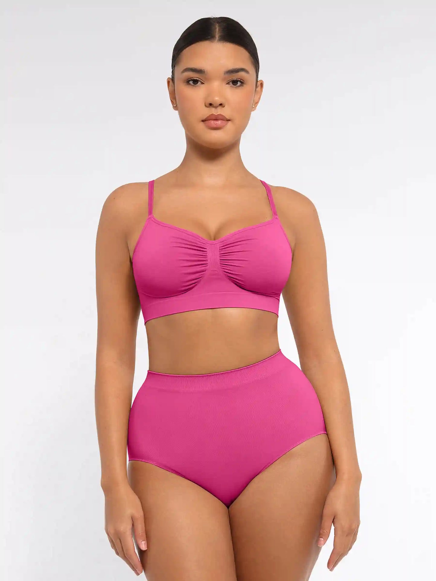 3-Pack Seamless Smooth Wireless Bra Bundle