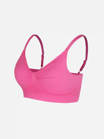 3-Pack Seamless Smooth Wireless Bra Bundle