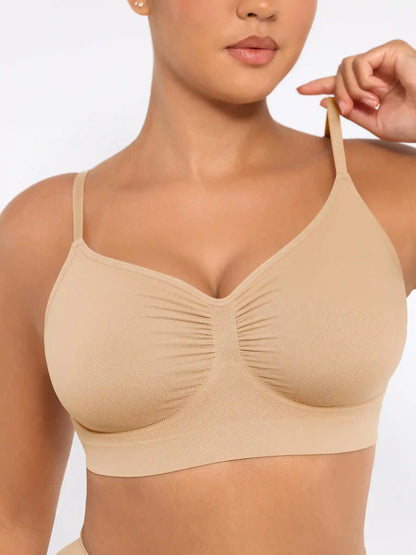 3-Pack Seamless Smooth Wireless Bra Bundle