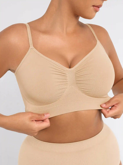 3-Pack Seamless Smooth Wireless Bra Bundle