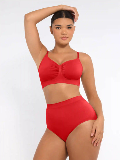 3-Pack Seamless Smooth Wireless Bra Bundle