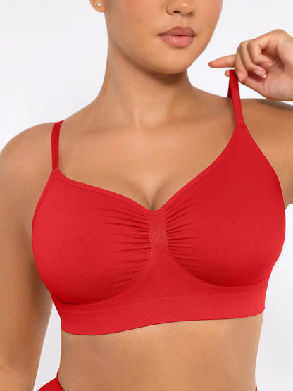 3-Pack Seamless Smooth Wireless Bra Bundle