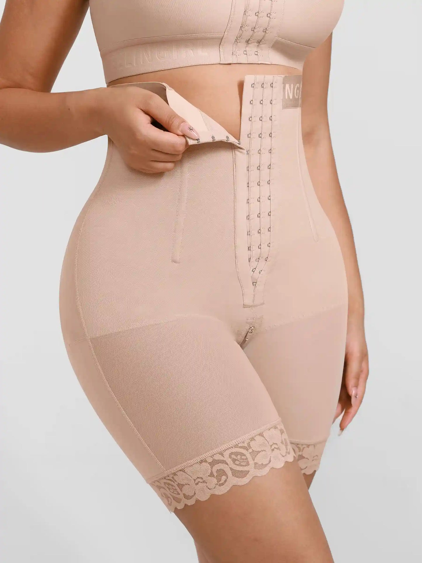 Butt Lift High-Waist Shaper Shorts