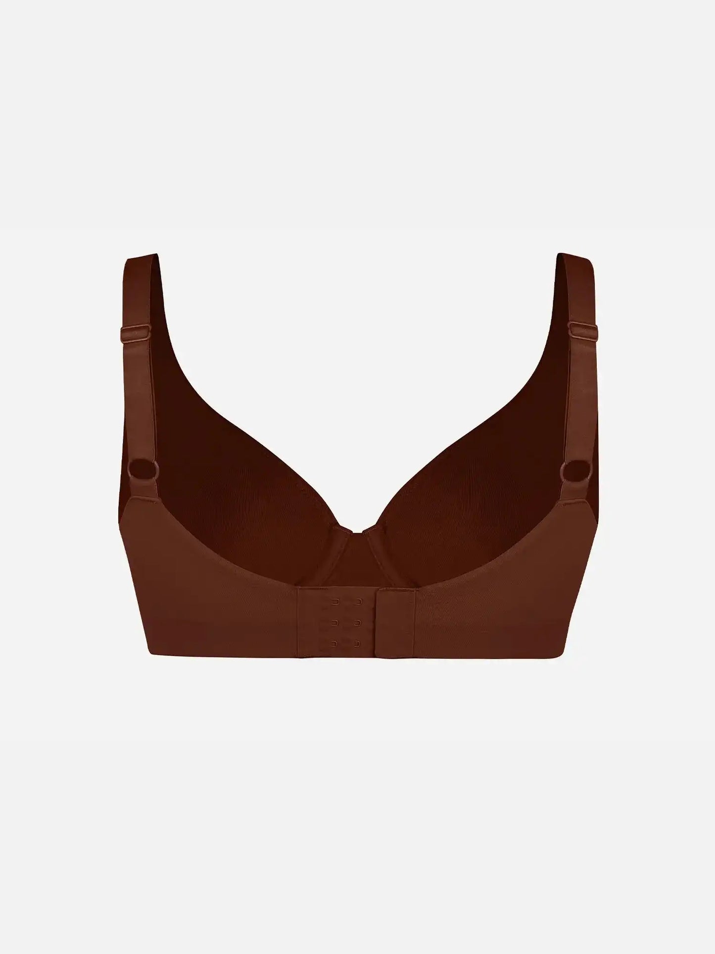 Adjustable-Strap Underwire Deep V-neck Bra Bundle