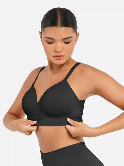 Wireless Push-Up Seamless Full Coverage Bra Bundle