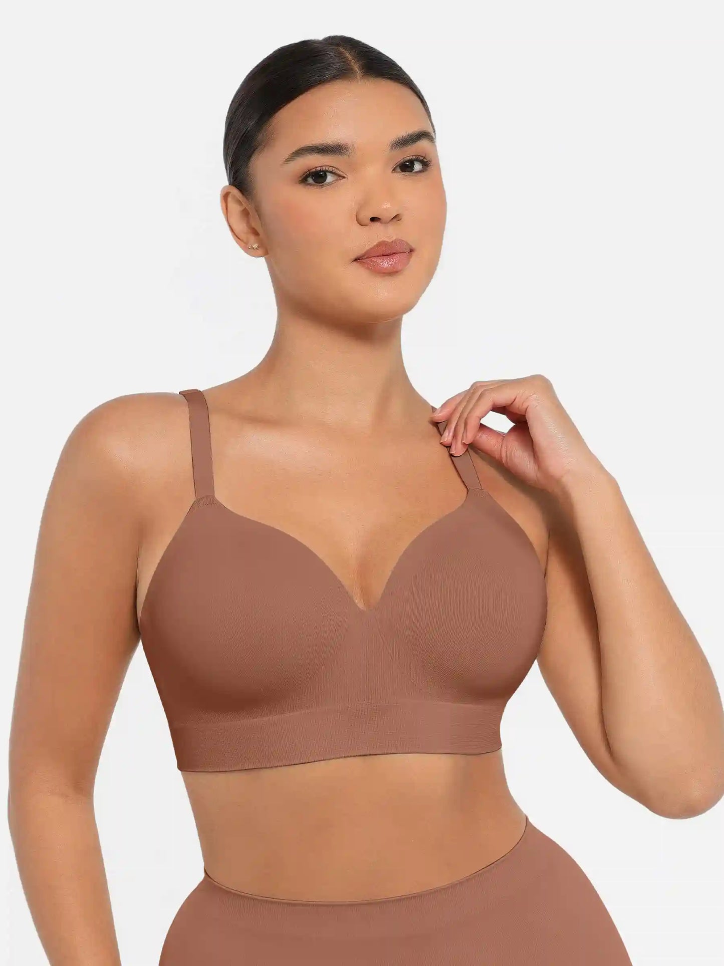 Wireless Push-Up Seamless Full Coverage Bra Bundle