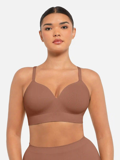 Wireless Push-Up Seamless Full Coverage Bra Bundle