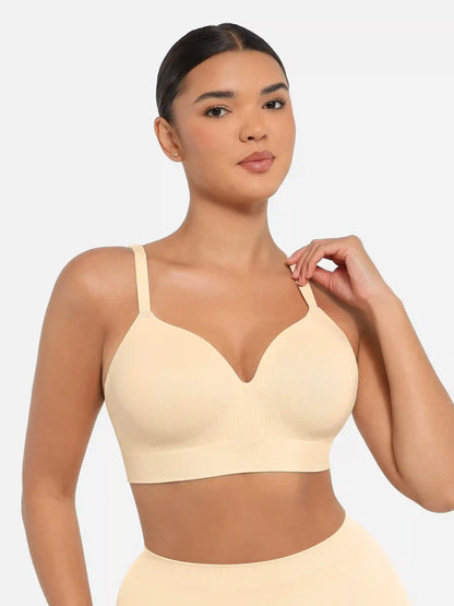 Push-Up Full Coverage Wireless Bra Bundle