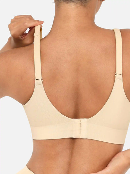 Wireless Push-Up Seamless Full Coverage Bra Bundle