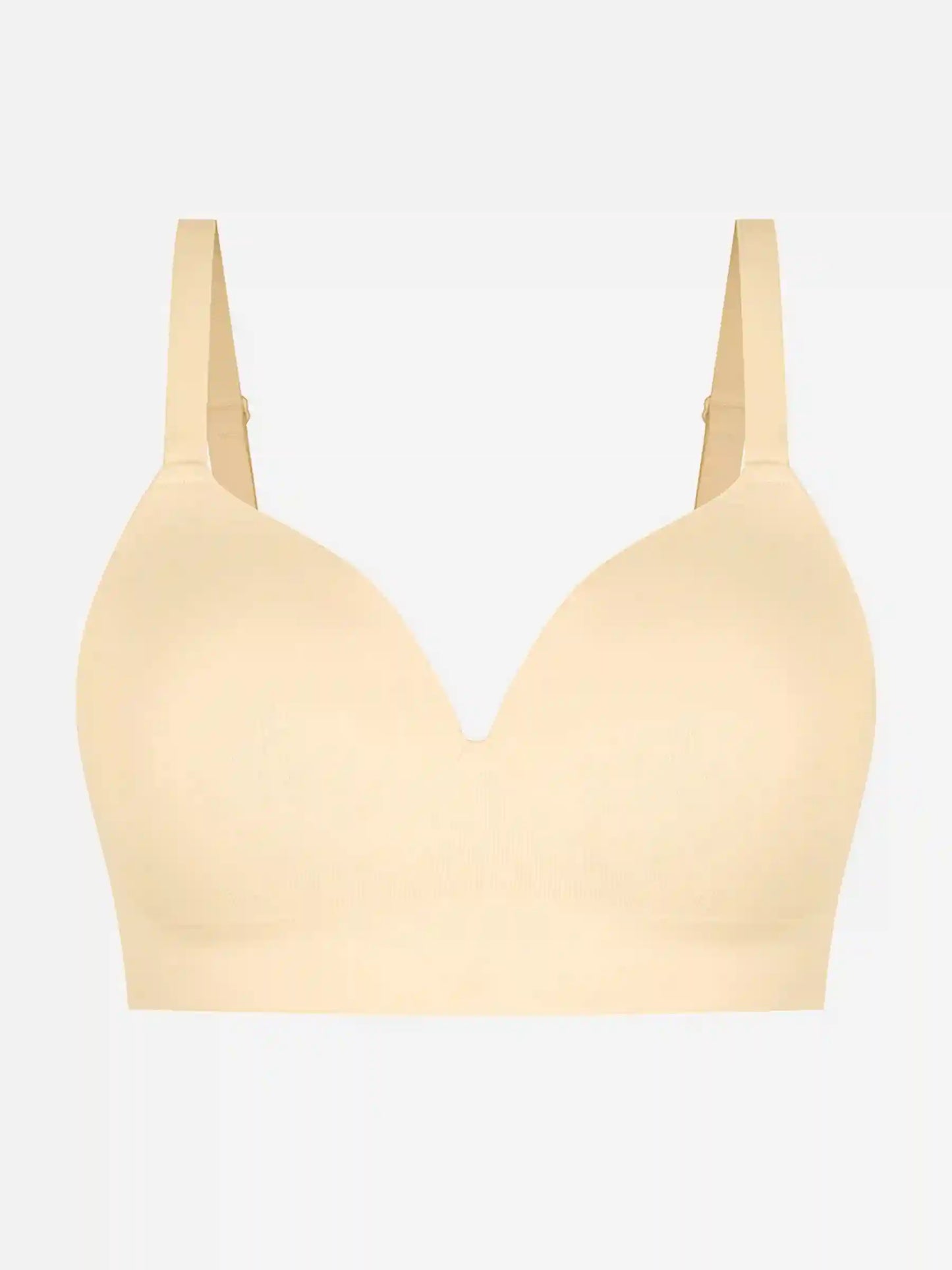 Wireless Push-Up Seamless Comfort Full Coverage Bra
