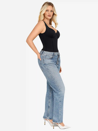 V-Neck Everyday Seamless Bodysuit
