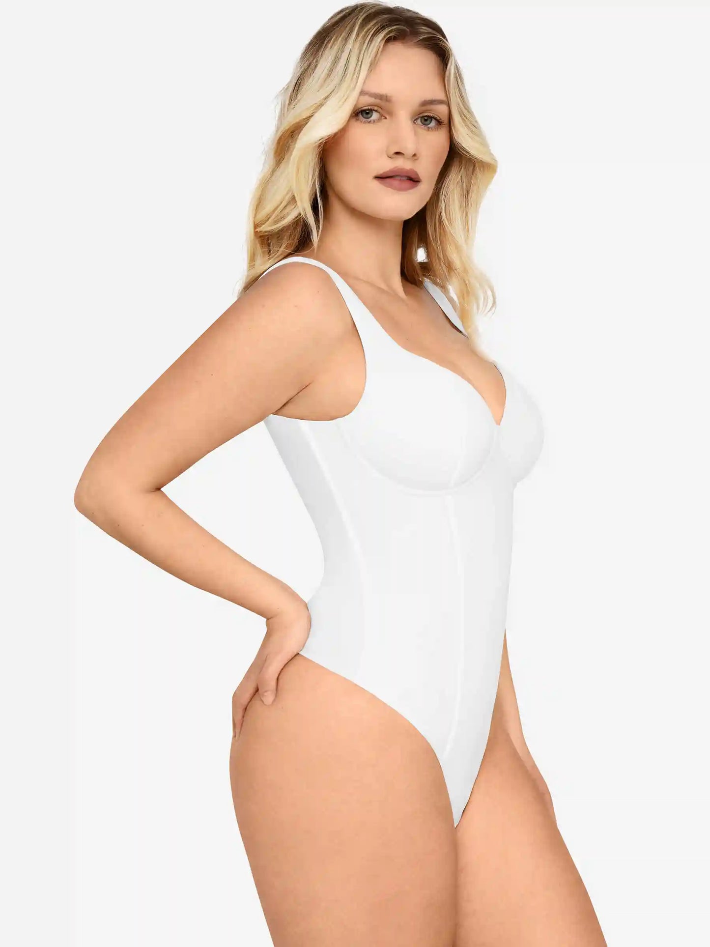 V-Neck Everyday Seamless Bodysuit
