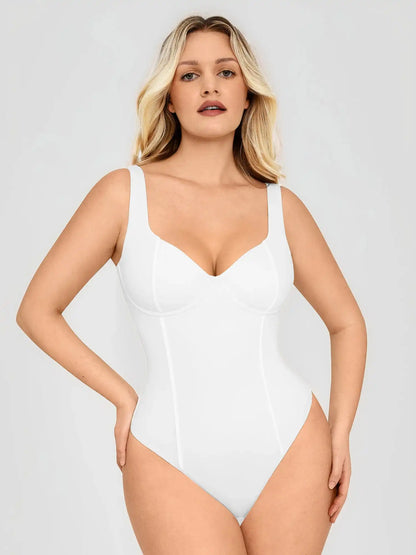 V-Neck Everyday Seamless Bodysuit