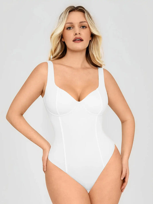 V-Neck Everyday Seamless Bodysuit