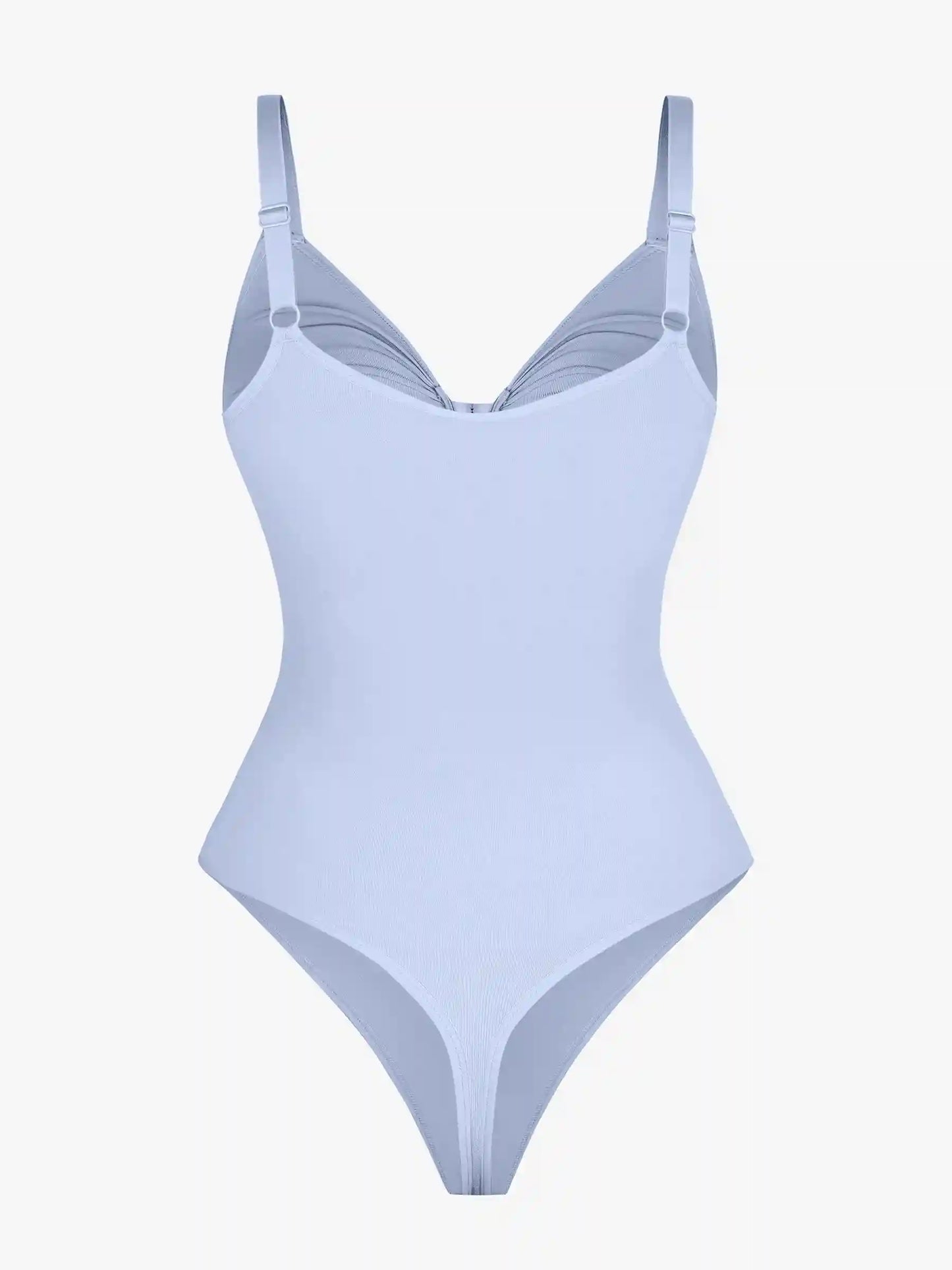 Seamless Tummy Control Zipper Bodysuit