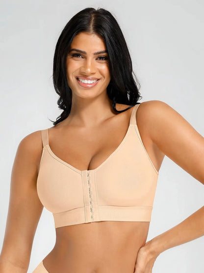 Front-Closure Support Soft Bra