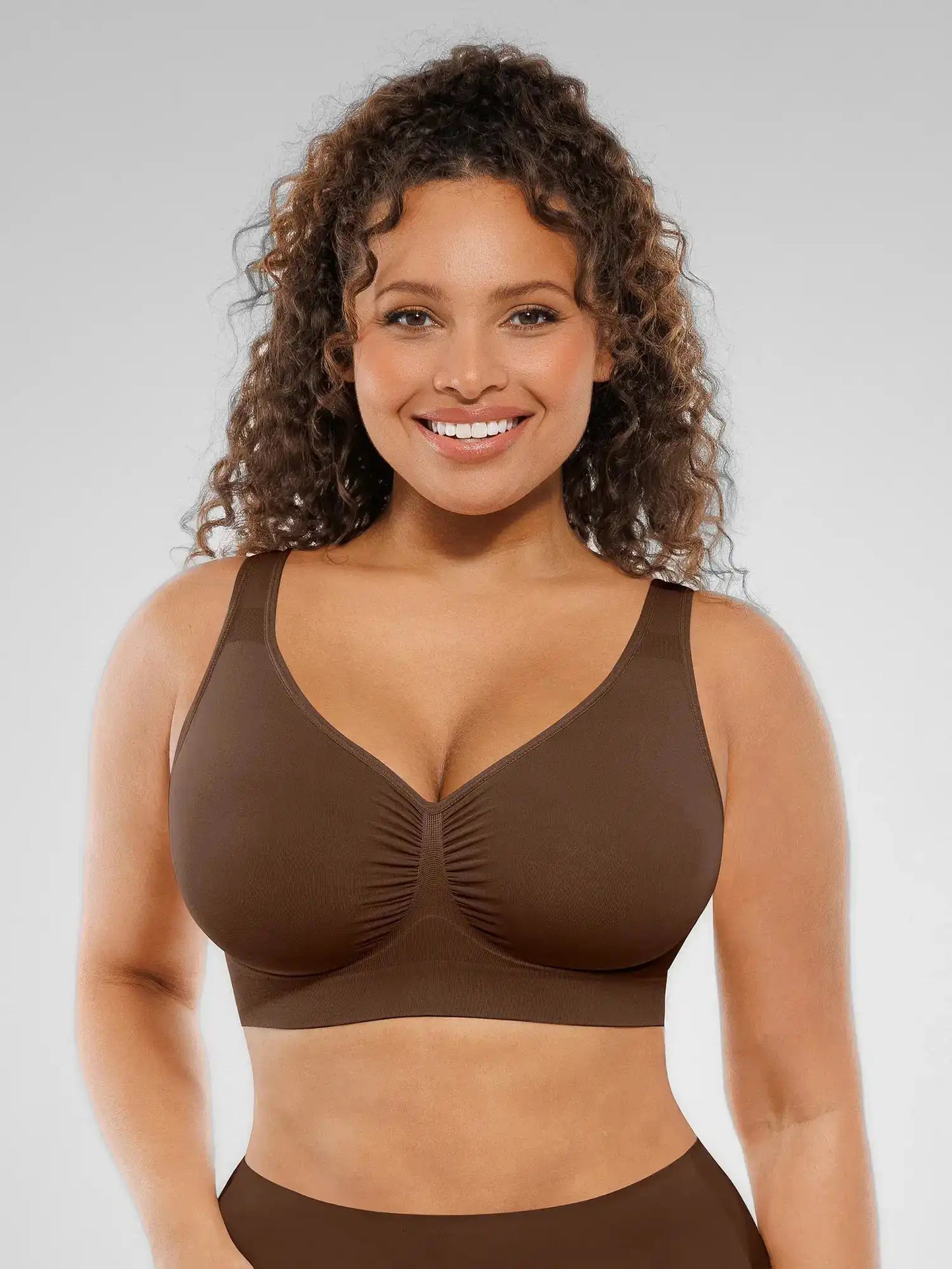 Seamless No Underwire Full Coverage Bra