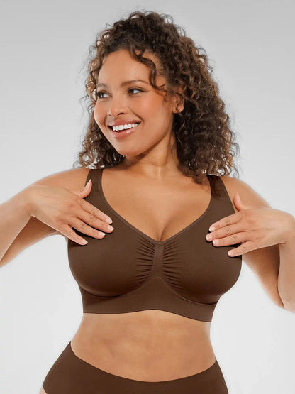 Seamless No Underwire Full Coverage Bra