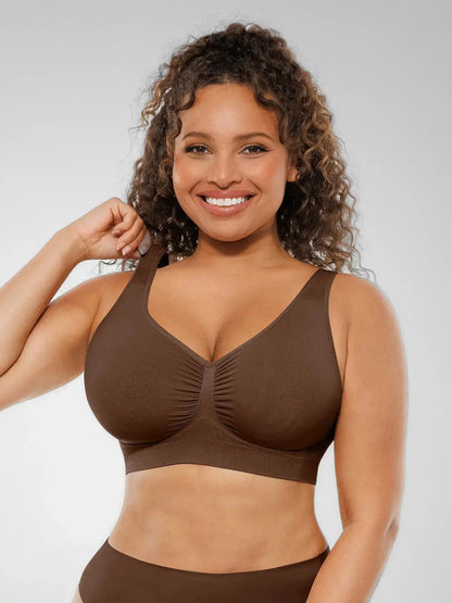 Seamless No Underwire Full Coverage Bra