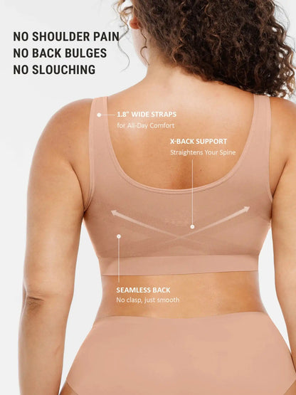 Seamless No Underwire Full Coverage Bra