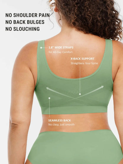 Seamless No Underwire Full Coverage Bra