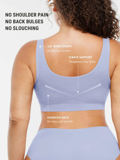 Seamless No Underwire Full Coverage Bra