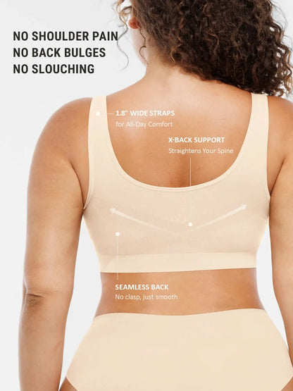Seamless No Underwire Full Coverage Bra