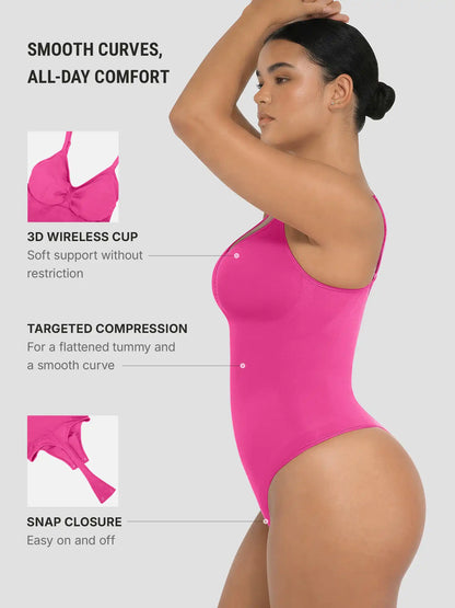 Tummy Control Seamless Bodysuit