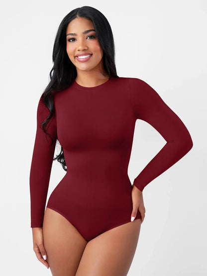Seamless Ultra-Soft Crew Neck Bodysuit