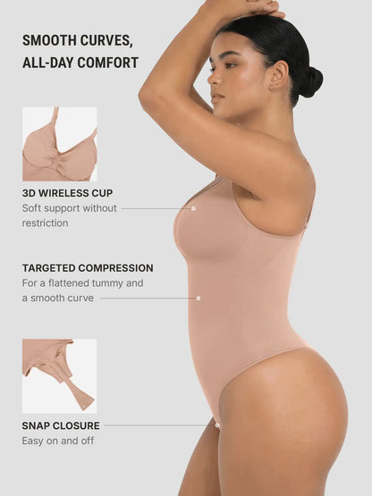 Tummy Control Seamless Bodysuit