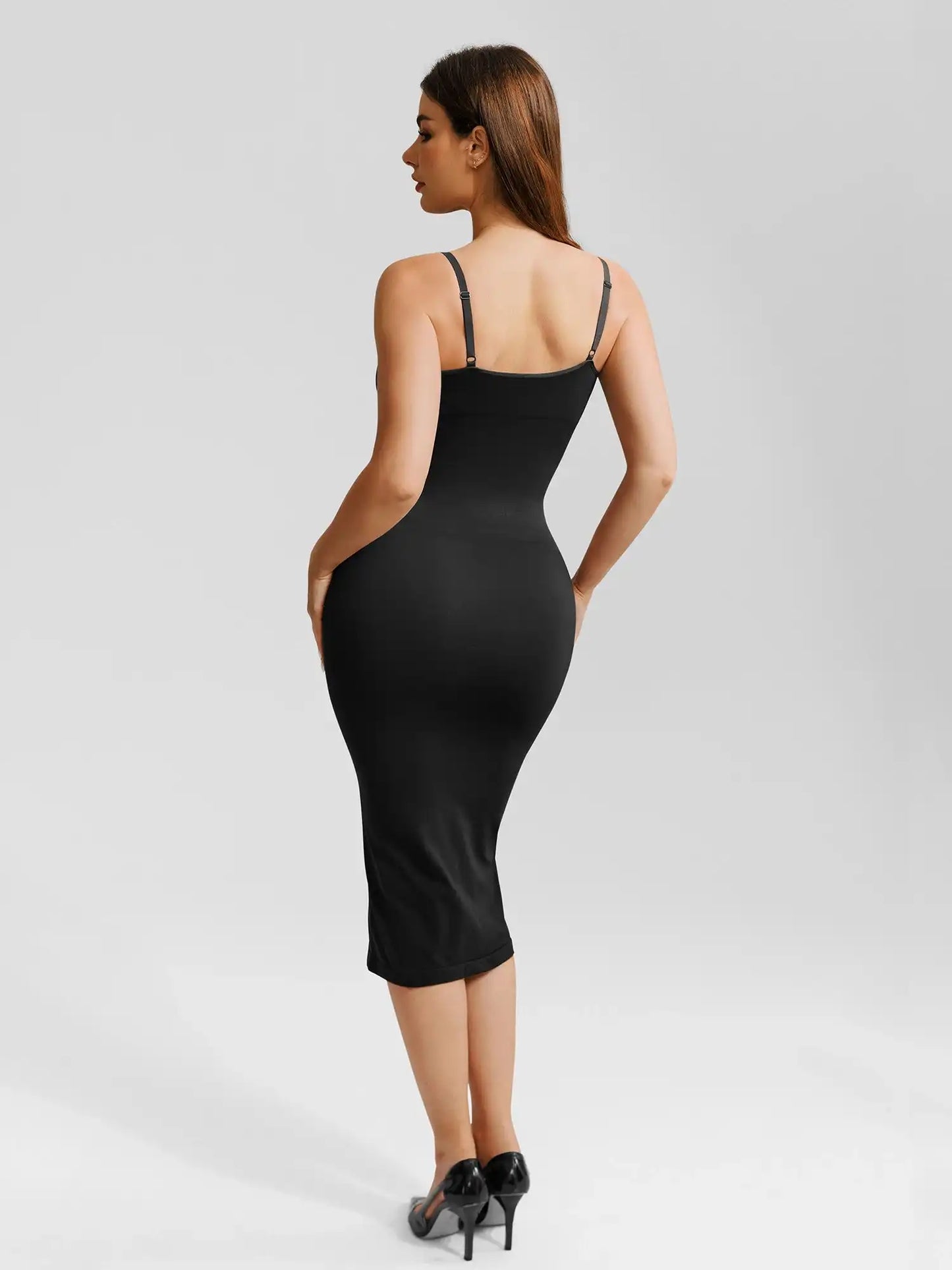 Smooth Dress & No-Show Shorts Set