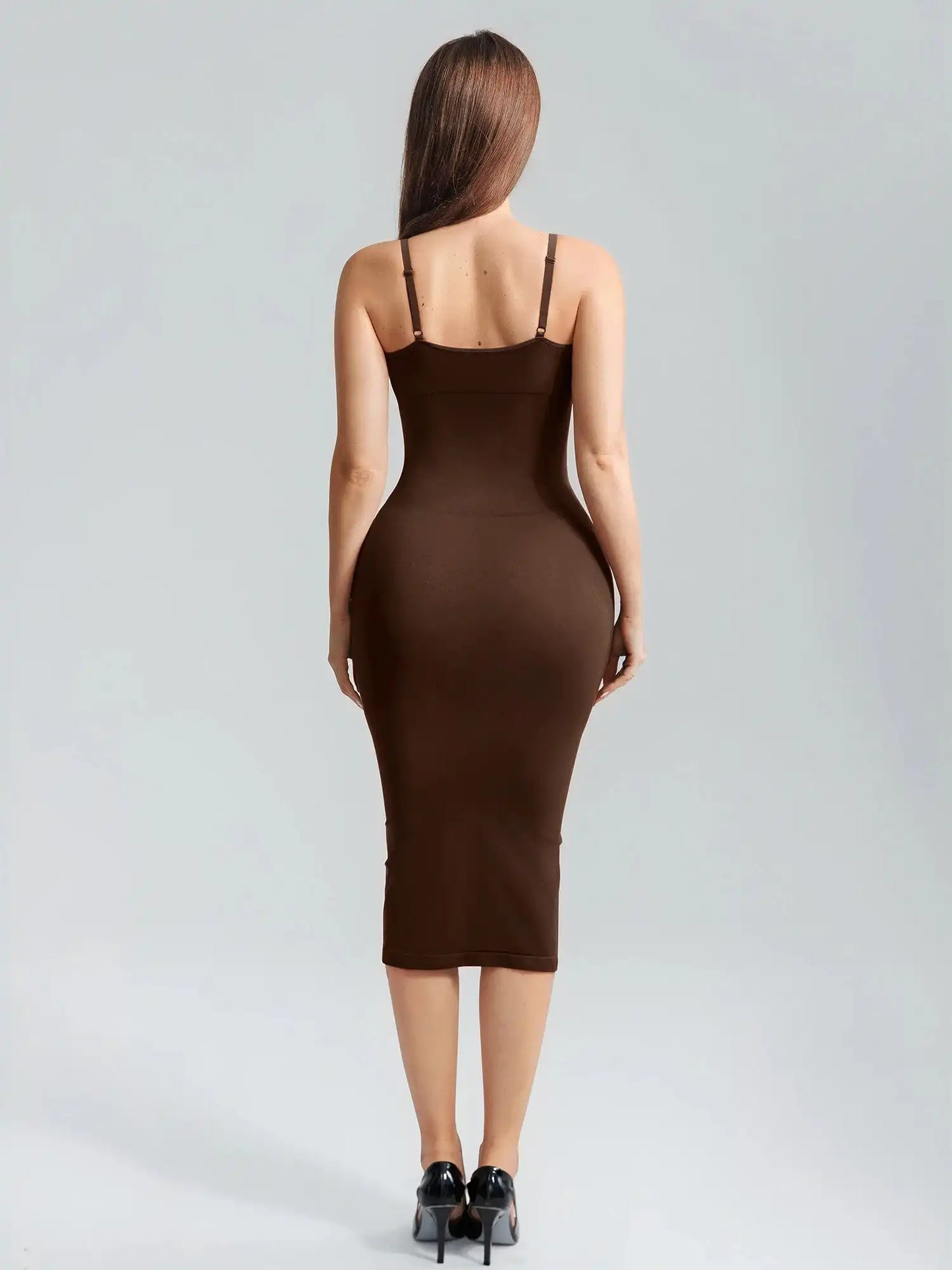 Smooth Dress & No-Show Shorts Set