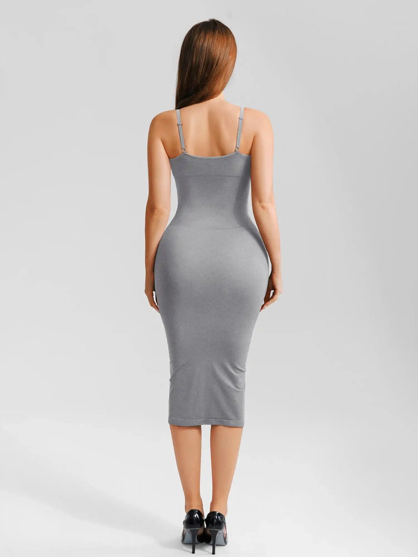 Smooth Dress & No-Show Shorts Set