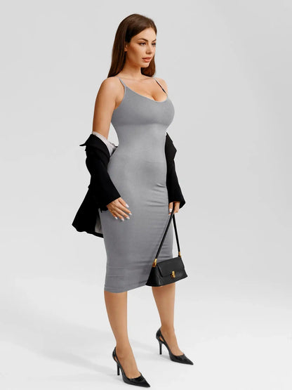 Smooth Dress & No-Show Shorts Set