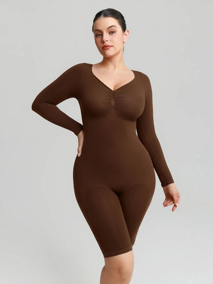 Seamless Firm Control Long Sleeve Everyday Bodysuit