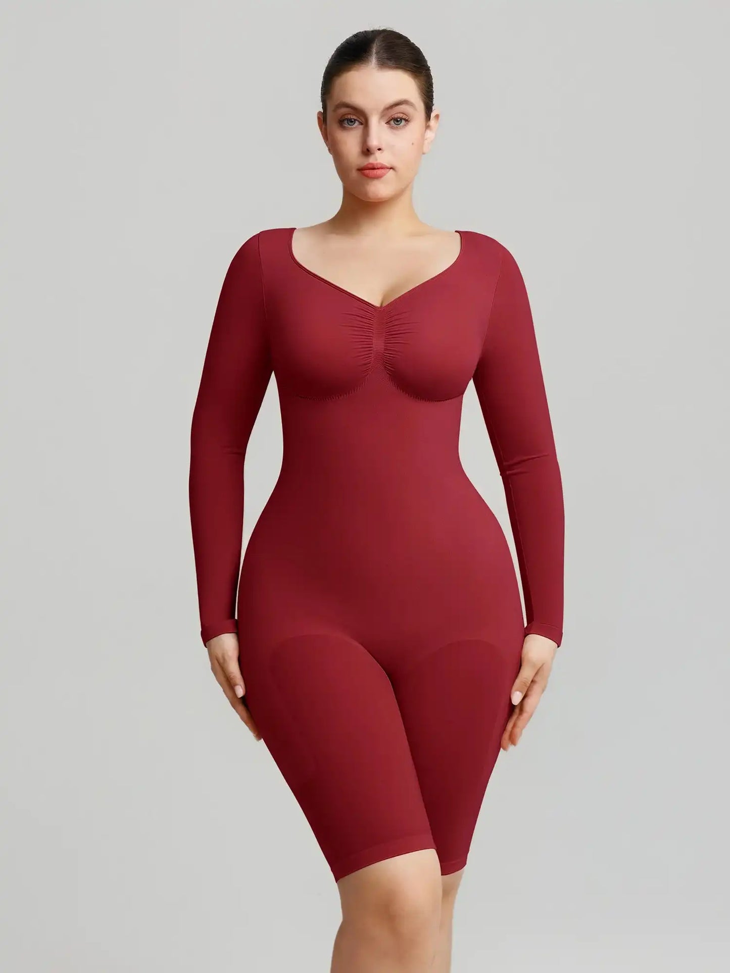 Seamless Firm Control Long Sleeve Everyday Bodysuit