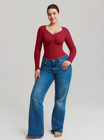 Seamless Firm Control Long Sleeve Everyday Bodysuit